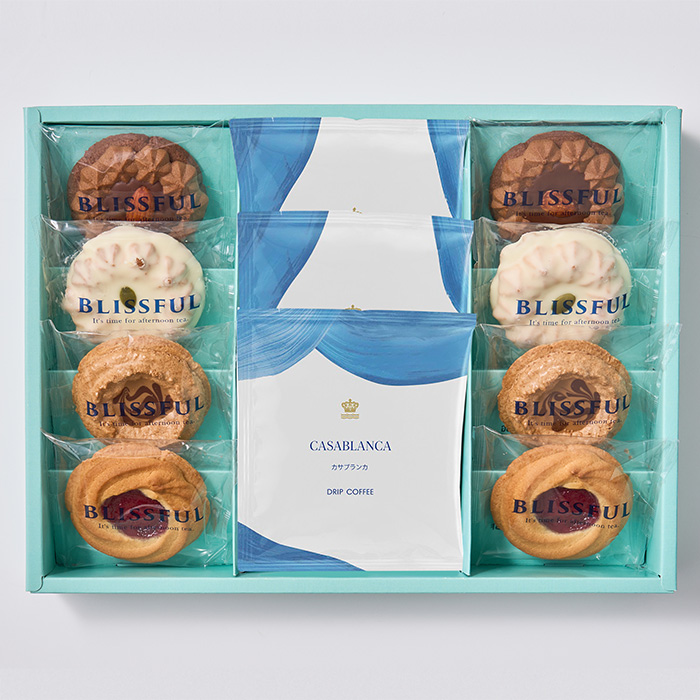 4種の焼き菓子＆ロイヤル コペンハーゲン ドリップコーヒーセット11